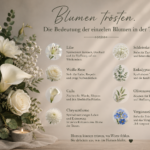 Blumen Trösten
